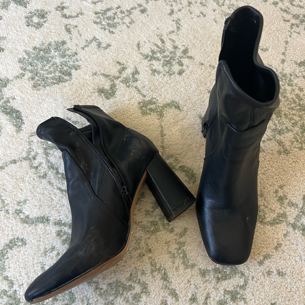 Black Ankle Booties